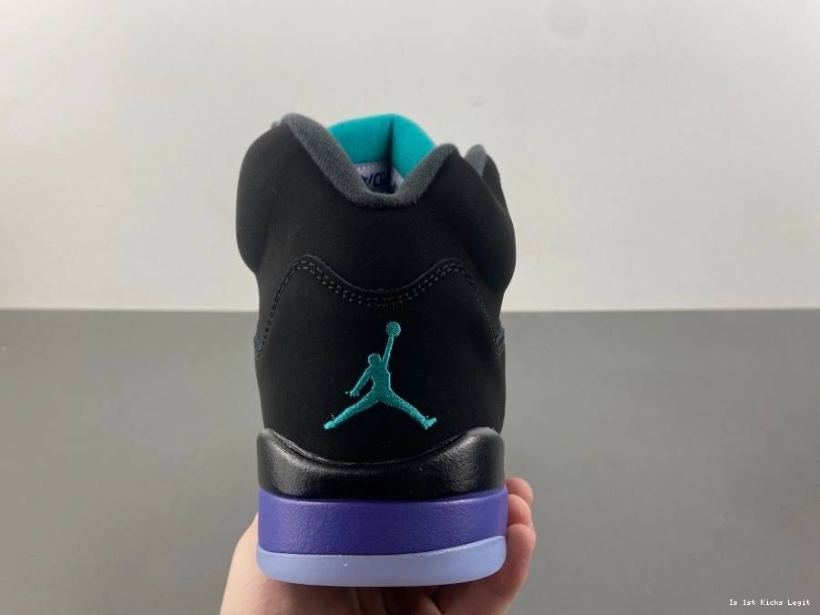 Air Grape' 136027-007 'Black Jordan  5 Retro 0902